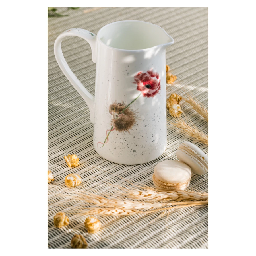 Кувшин Royal Worcester Забавная фауна Мышка 1,1 л, фарфор костяной