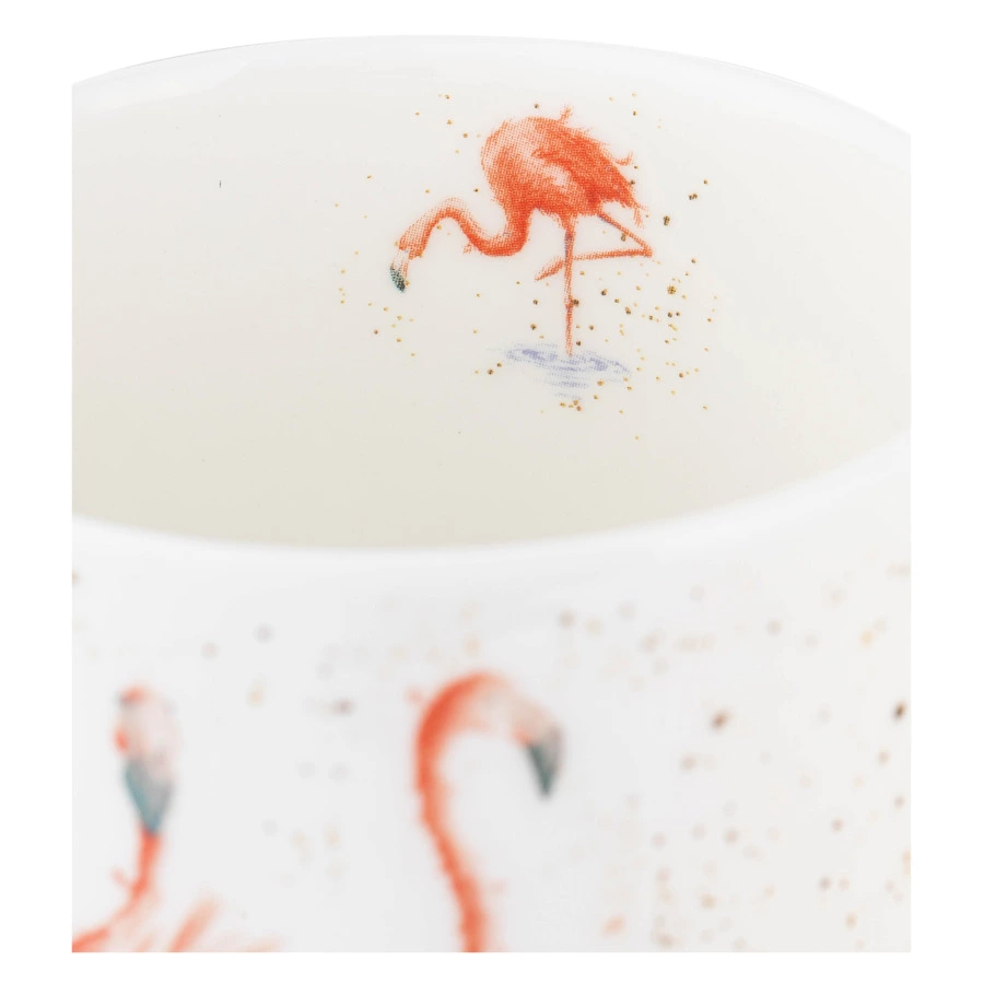 Кружка Royal Worcester Забавная фауна Розовые фламинго 310 мл