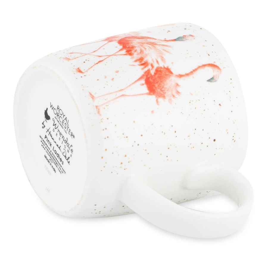 Кружка Royal Worcester Забавная фауна Розовые фламинго 310 мл