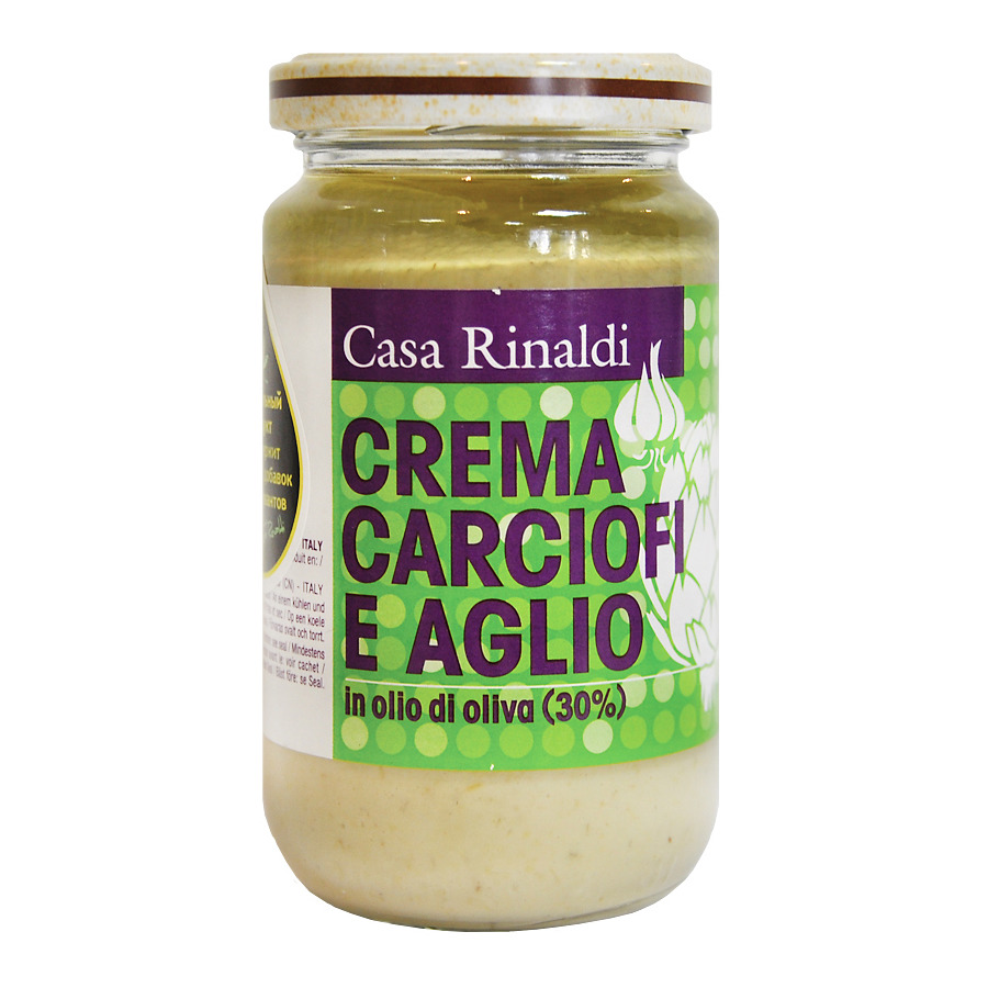 Крем-паста из артишоков, чеснока в оливковом масле Casa Rinaldi 180 г