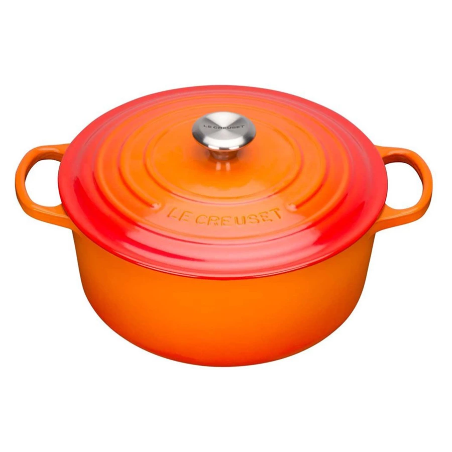 Кастрюля Le Creuset Flame 5,3 л, огненная лава, чугун