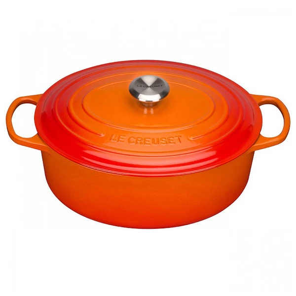 Утятница Le Creuset Flame 4,1 л, 27 см,огненная лава, чугун
