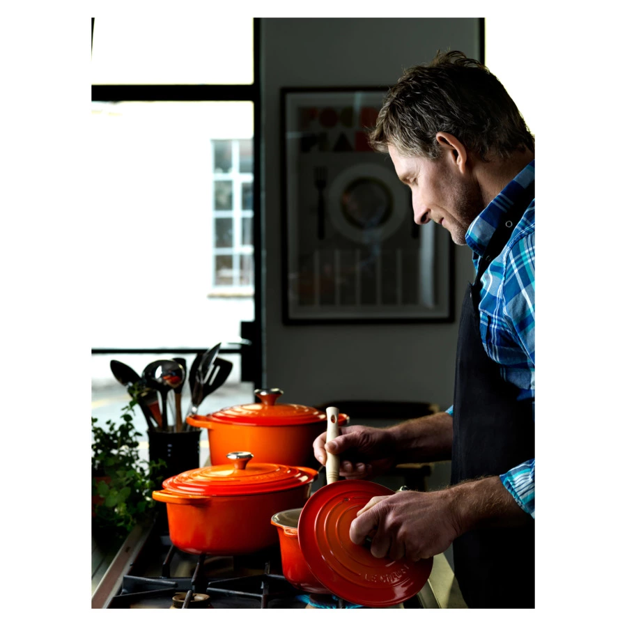 Утятница Le Creuset Flame 4,1 л, 27 см,огненная лава, чугун