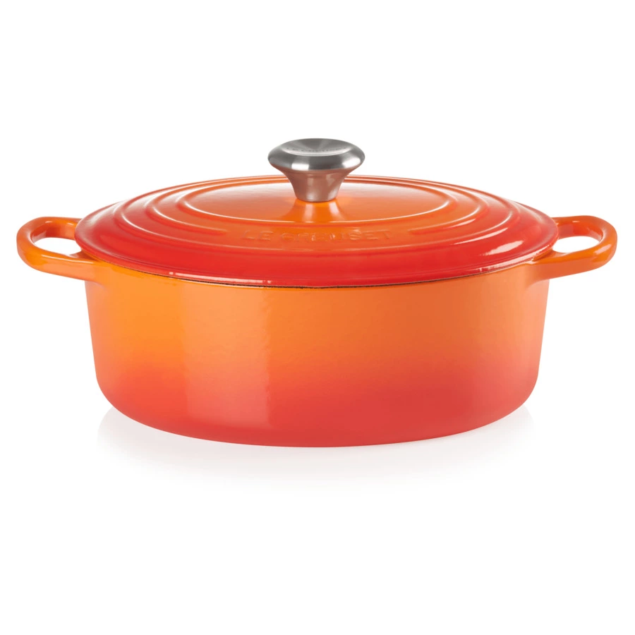 Утятница Le Creuset Flame 4,1 л, 27 см,огненная лава, чугун