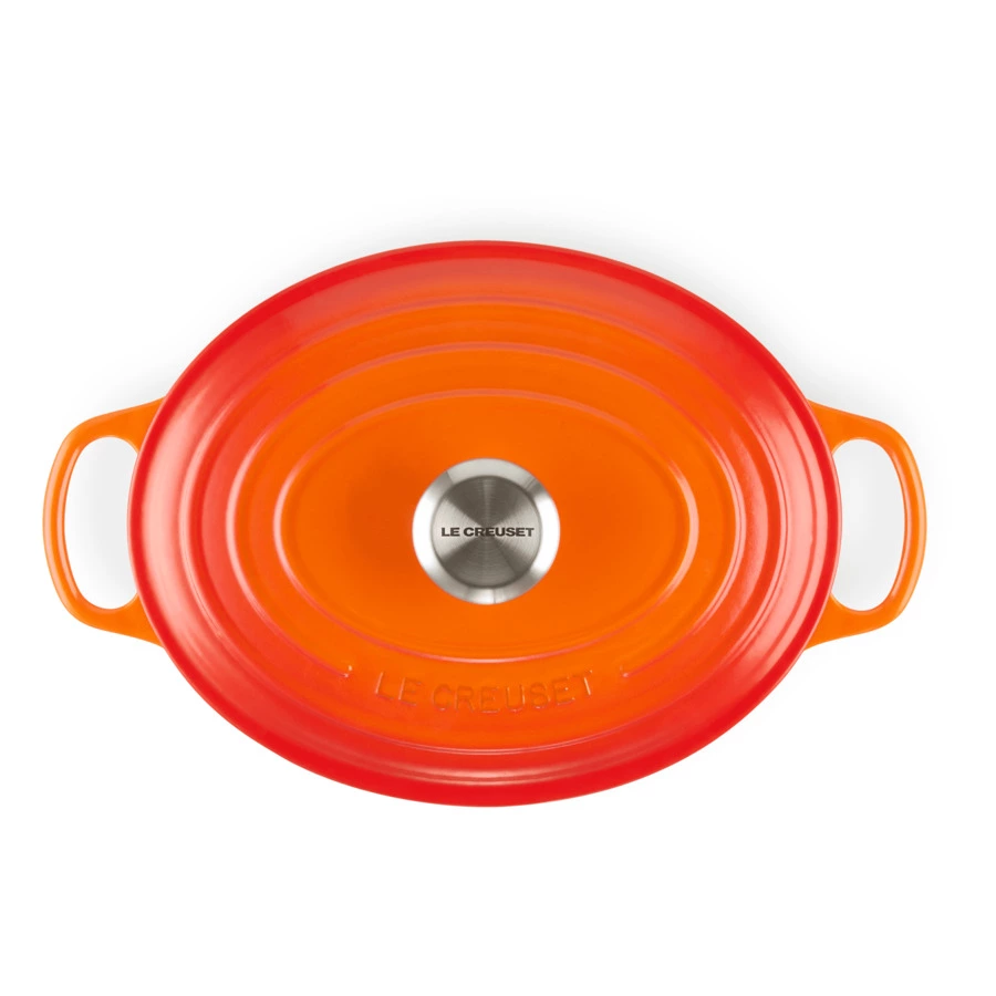 Утятница Le Creuset Flame 4,1 л, 27 см,огненная лава, чугун