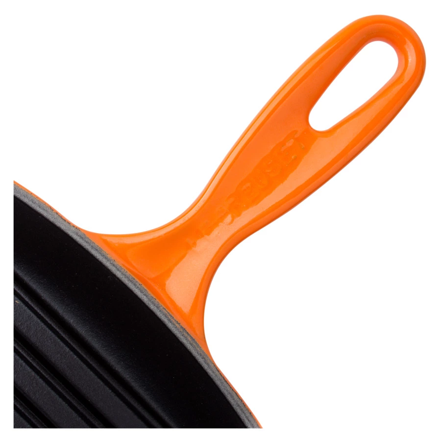 Сковорода-гриль Le Creuset Flame 26 см, h 5,3, огненная лава, квадратная, чугун