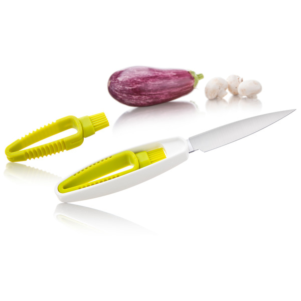 Нож для овощей со щеткой