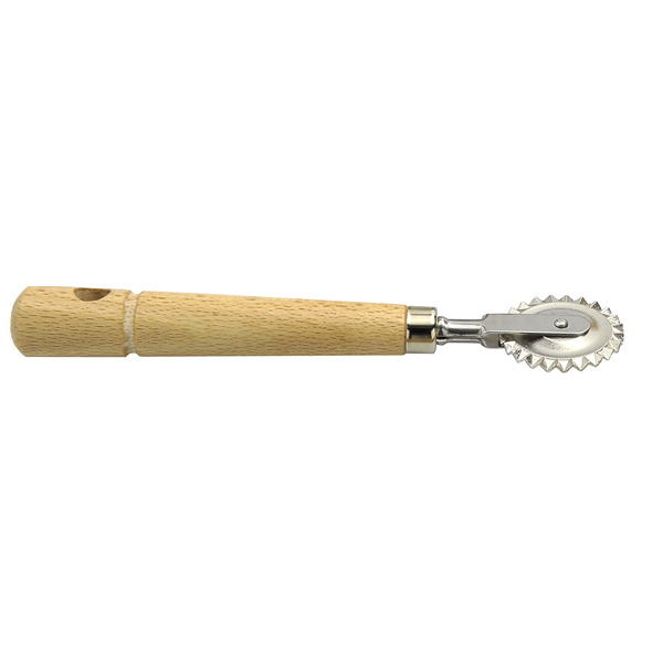 Нож роликовый для пасты, печенья Eppicotispai 17,5 см прямой, алюминий