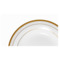 Тарелка суповая Noritake Хэмпшир, золотой кант 23 см