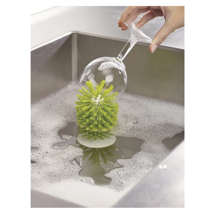 Щетка для стаканов на присоске "Brush-up" (зеленая)