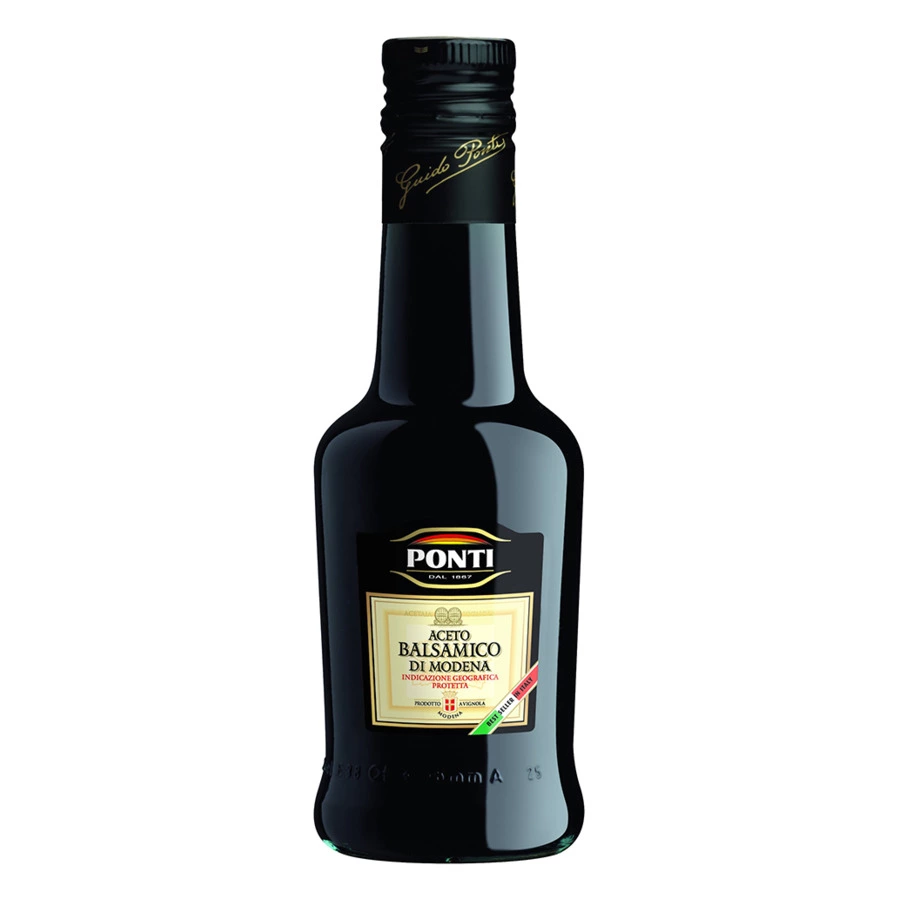 Уксус бальзамический Модены качество Д+ Ponti 250 мл