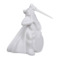 Скульптура ИФЗ Комар Белый, бисквит, фарфор твердый