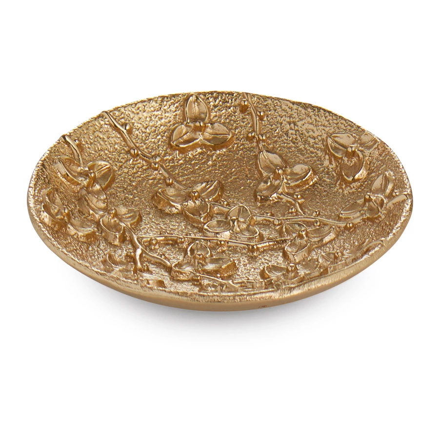 Чаша Michael Aram Паслён 12 см, сталь нержавеющая, золотистая