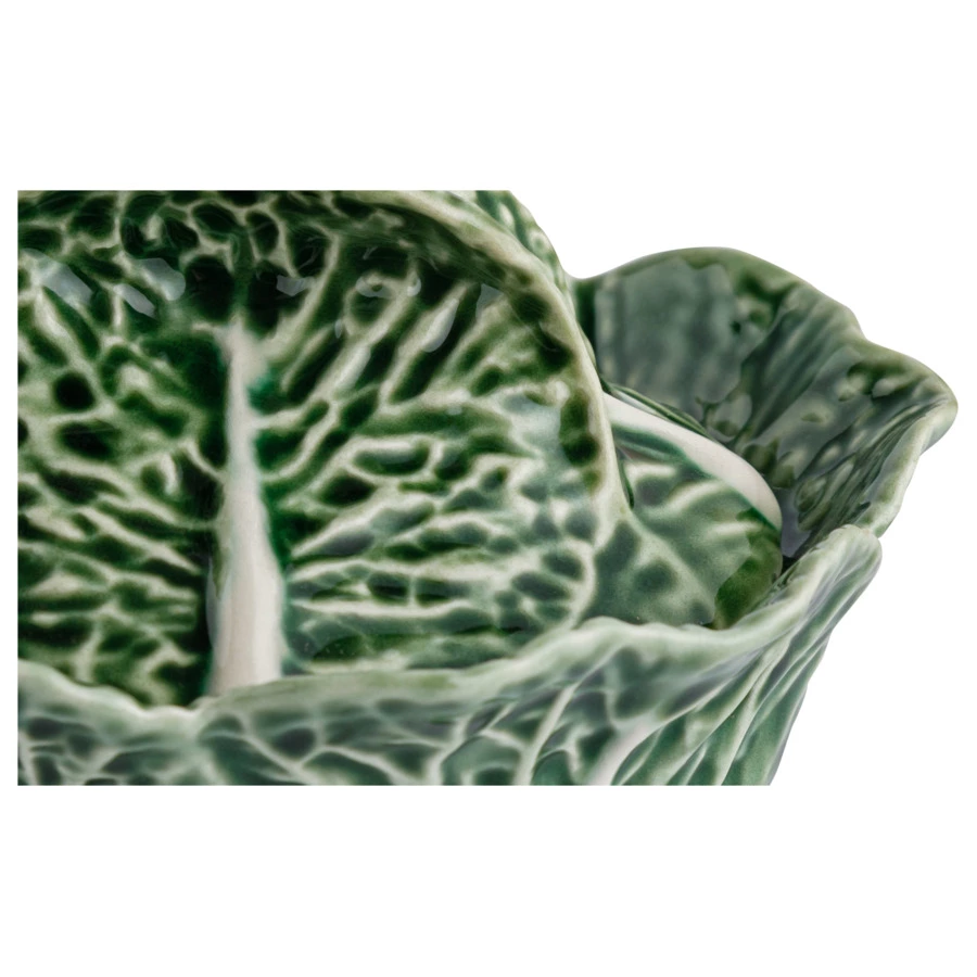 Чаша с крышкой Bordallo Pinheiro Капуста 200 мл, керамика