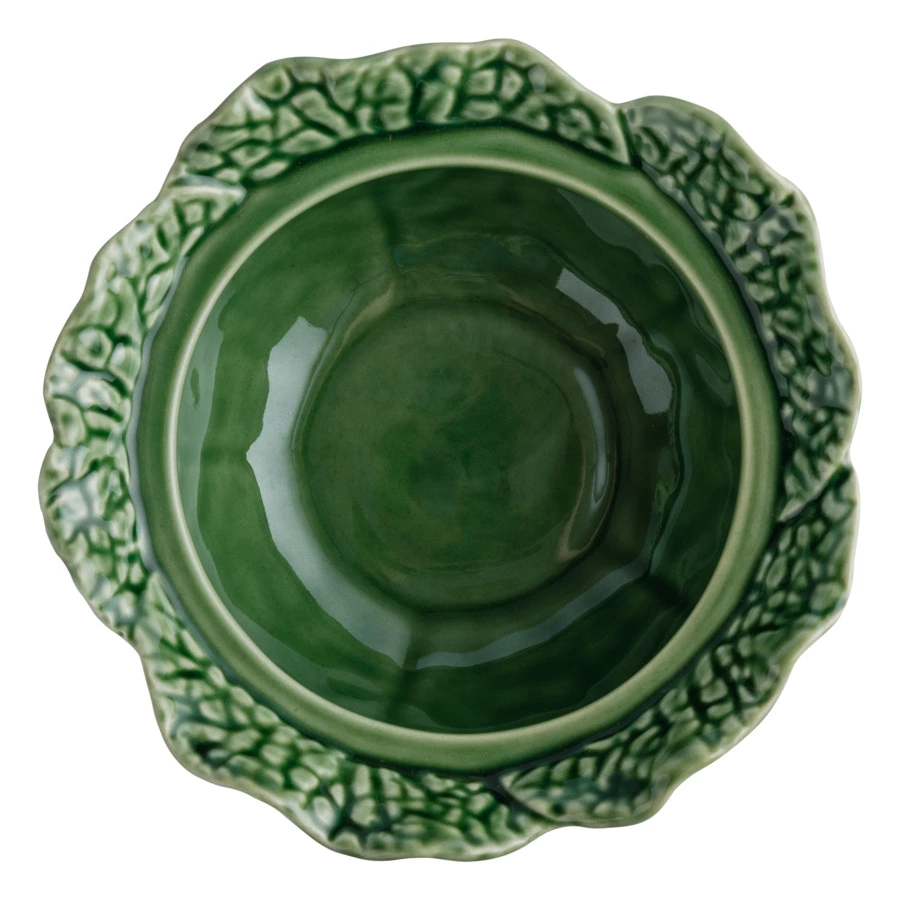 Чаша с крышкой Bordallo Pinheiro Капуста 200 мл, керамика