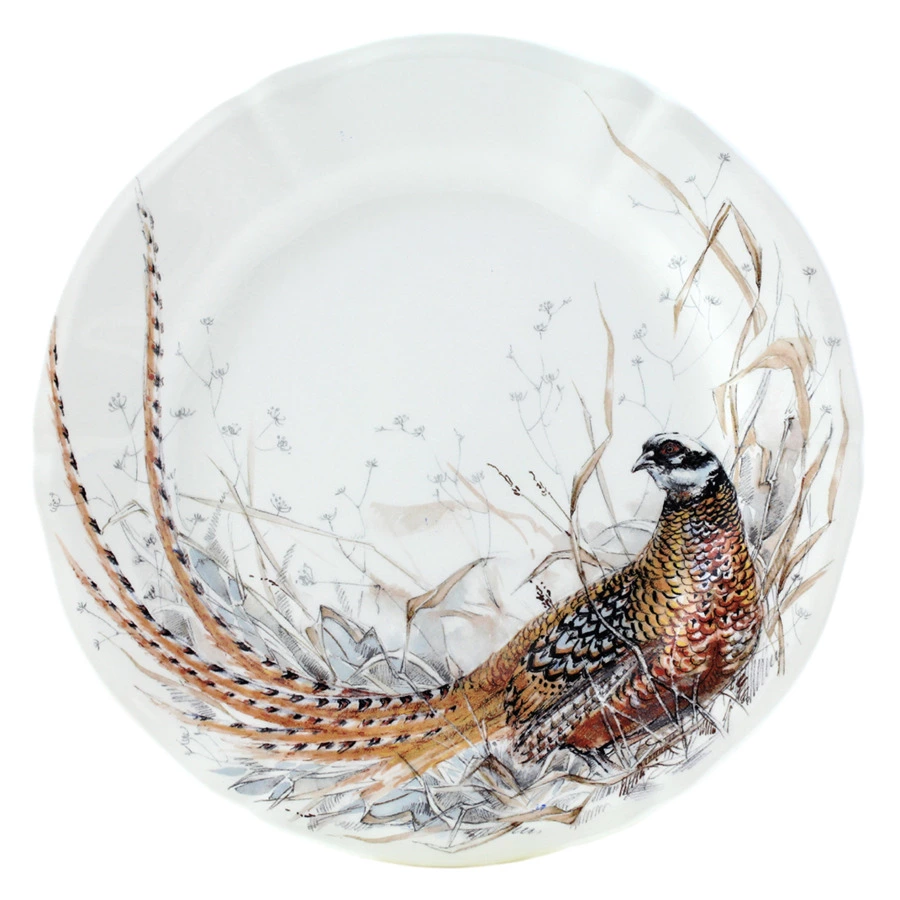 Набор тарелок закусочных Gien Солонь 23 см, 4 шт, фаянс