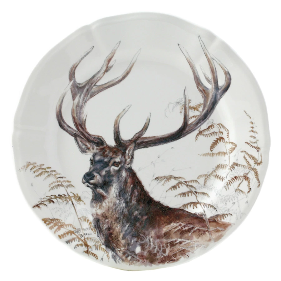 Набор тарелок закусочных Gien Солонь 23 см, 4 шт, фаянс