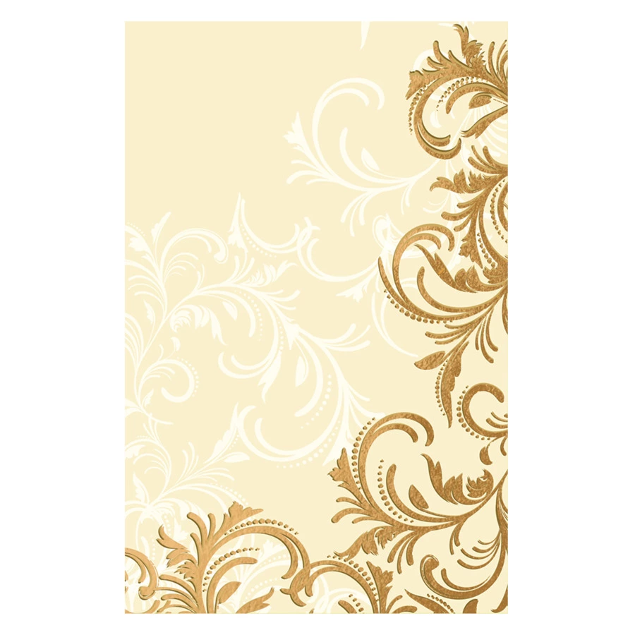 Скатерть бумажная Duni "Dunicel Grace" 84х84см (кремовая)