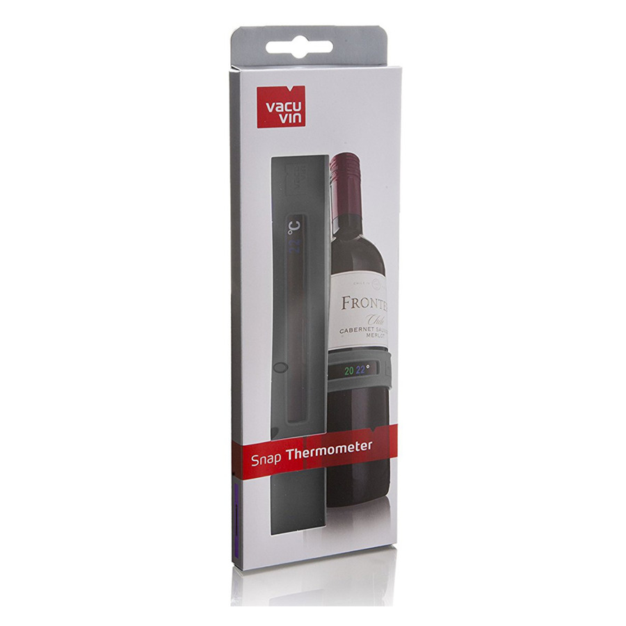 Браслет-термометр для вина Vacu Vin (темно-серый)