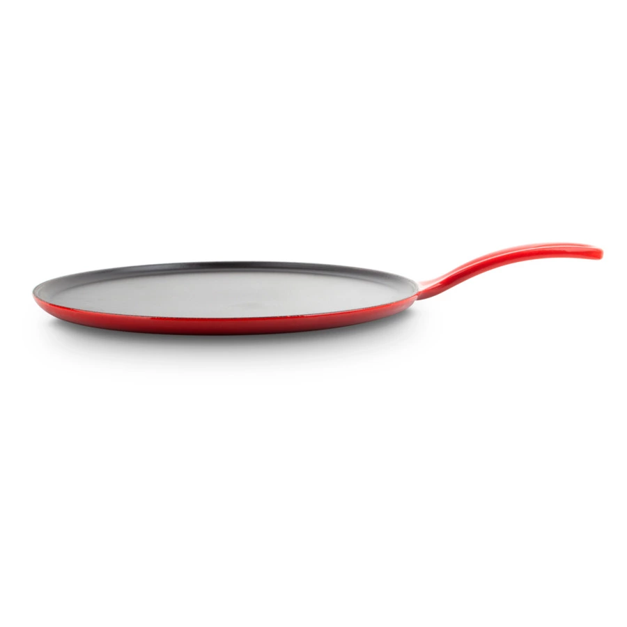 Сковорода блиная Le Creuset Cerise 27 см, чугун, вишневый, для индукции