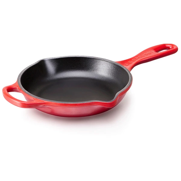 Сковорода Le Creuset Cerise 26 см, чугун, вишневый, для индукции, духовки