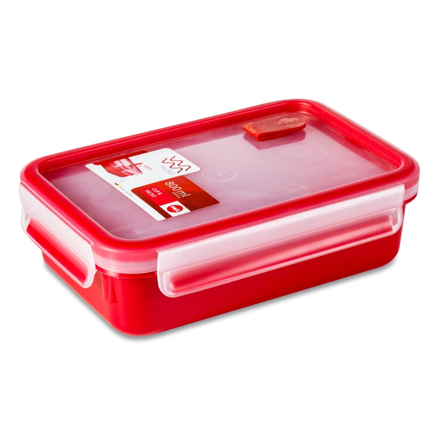 Контейнер прямоугольный Emsa Клип&Майкро 800 мл, пластик