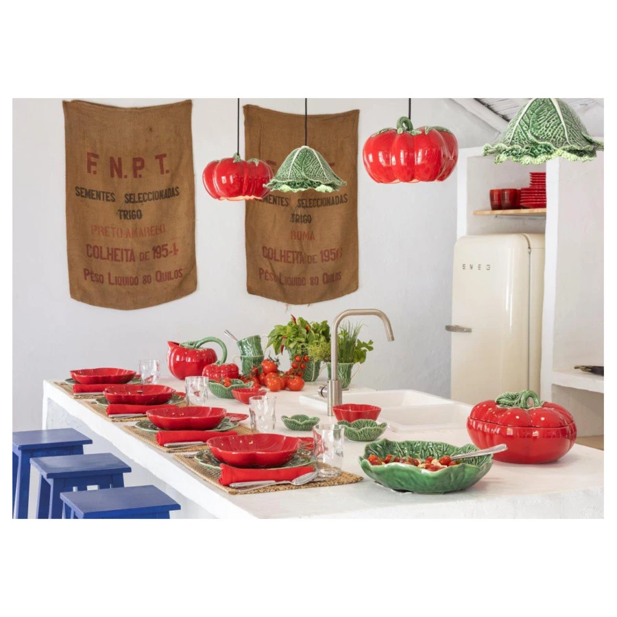 Тарелка закусочная Bordallo Pinheiro Томат 21 см, керамика