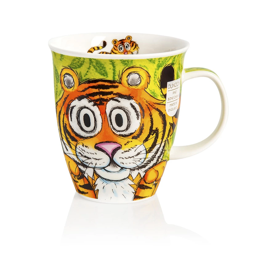 Кружка Dunoon Тигр Невис 480 мл, фарфор костяной