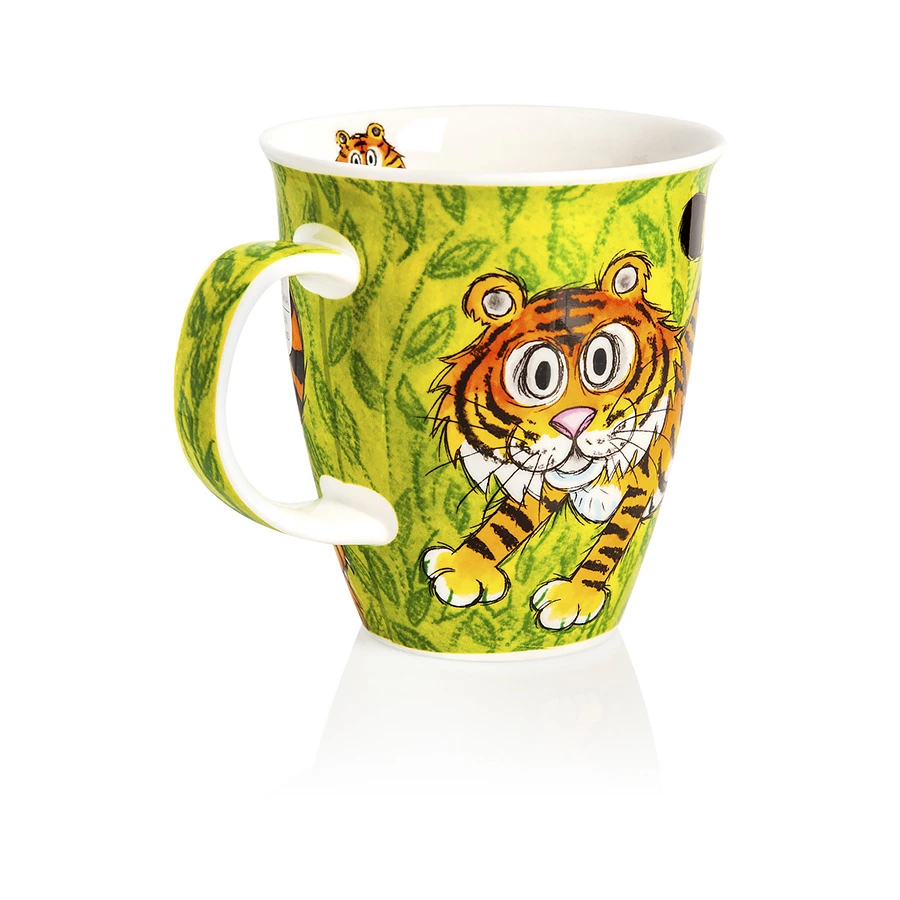 Кружка Dunoon Тигр Невис 480 мл, фарфор костяной