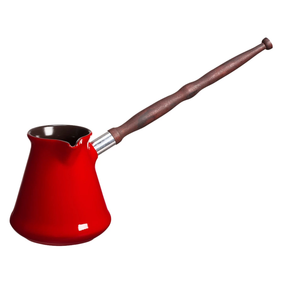 Турка Ceraflame Ибрикс 240 мл, керамика, красный