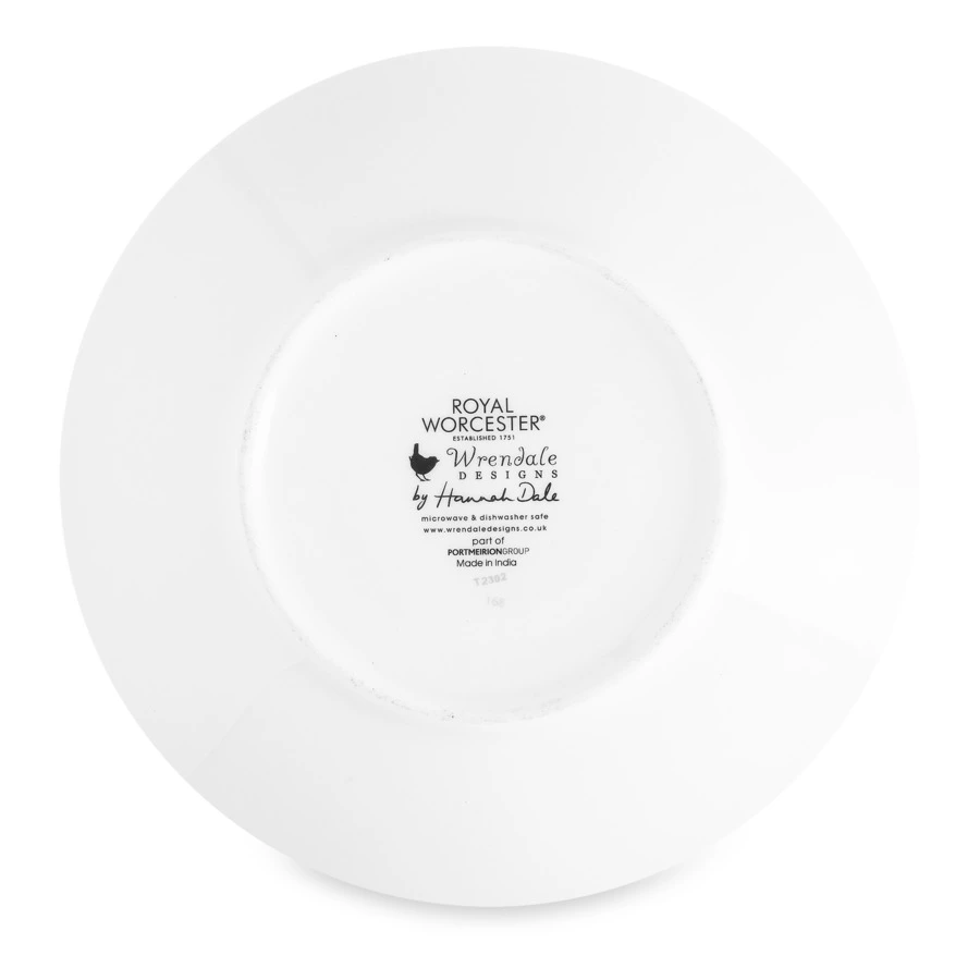 Чашка для капучино с блюдцем Royal Worcester Забавная фауна Лисички 300 мл