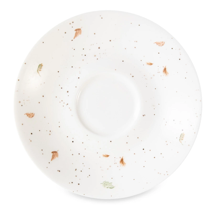 Чашка для капучино с блюдцем Royal Worcester Забавная фауна Лисички 300 мл