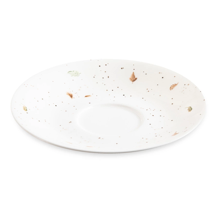 Чашка для капучино с блюдцем Royal Worcester Забавная фауна Лисички 300 мл