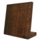 Подставка-блок магнитная для 5 кухонных ножей Woodinhome 26х25см, темно-коричневый дуб