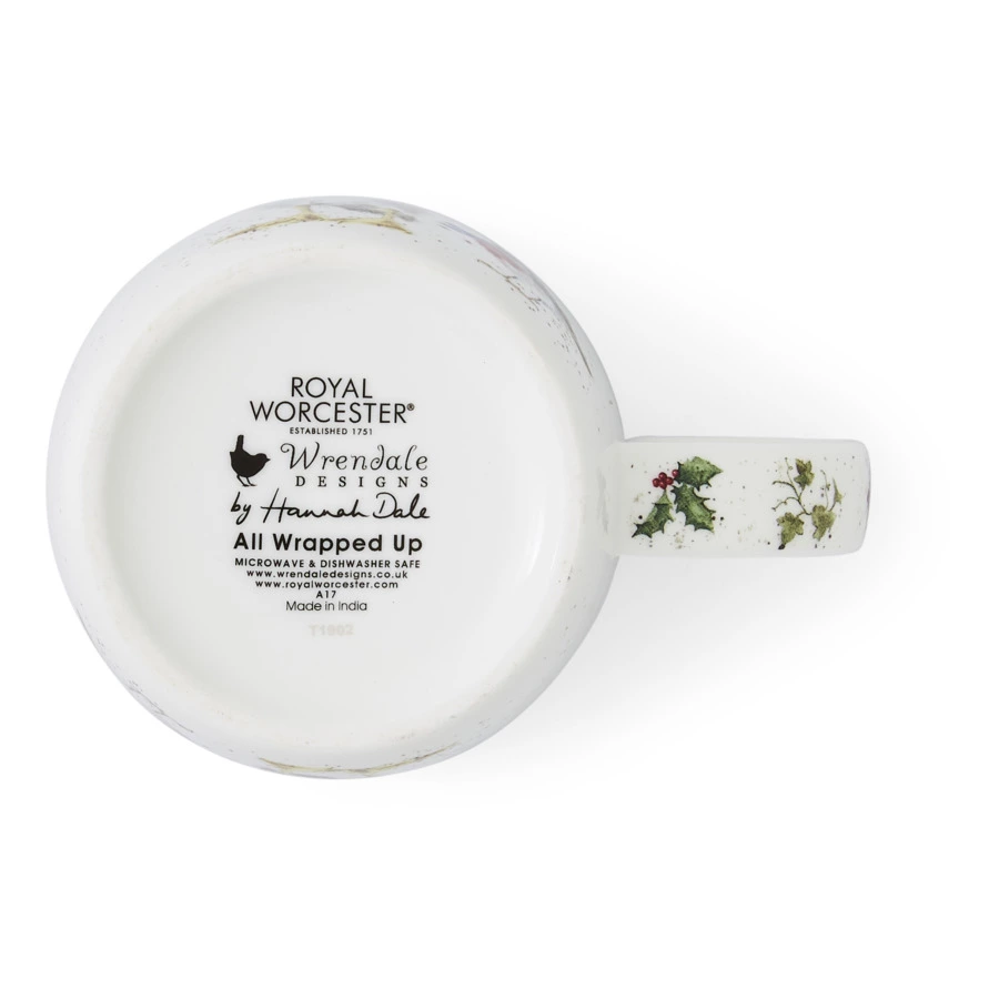 Кружка Royal Worcester Забавная фауна Утка и малиновка 310 мл