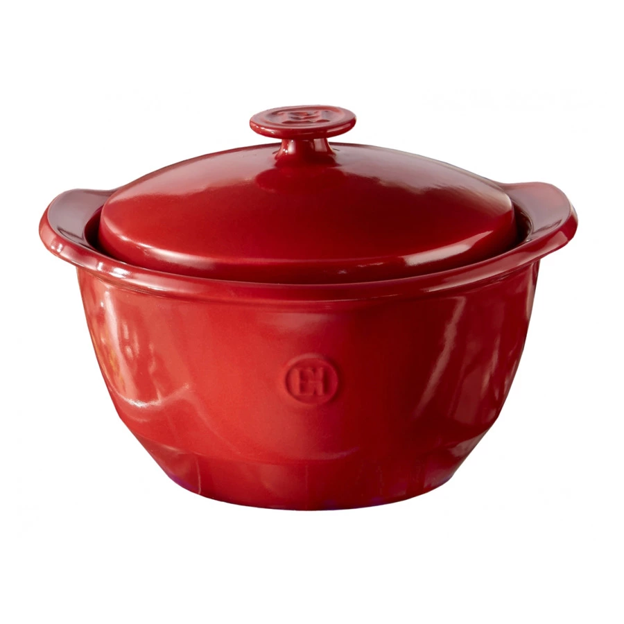 Мульти-кастрюля Emile Henry 2л ,37,3х13,6х9,7см, гранат, керамика жаропрочная