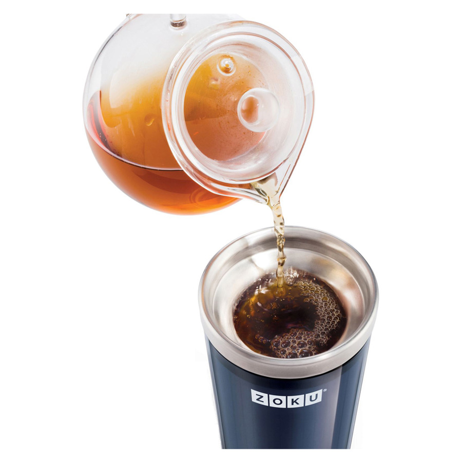 Стакан для охлаждения напитков 325мл "Iced Coffee Maker" (фиолетовый)