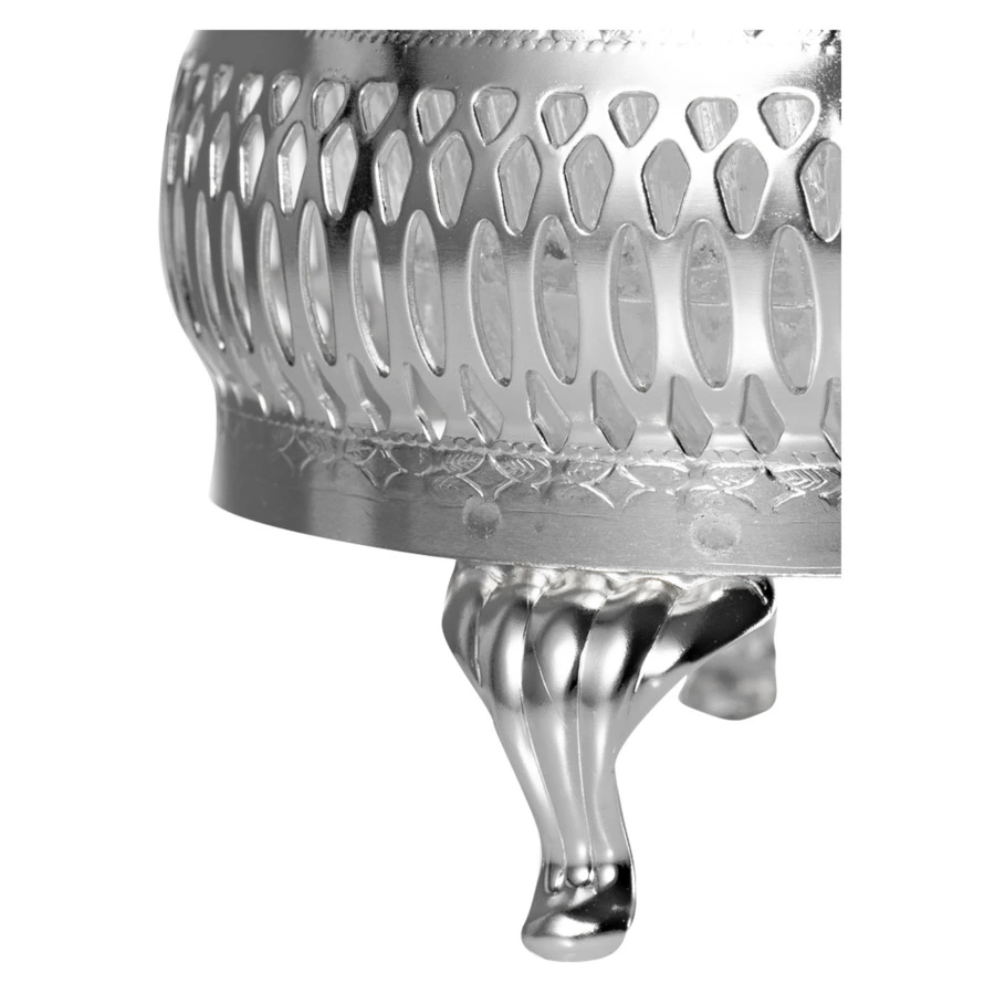 Сахарница с ложкой Queen Anne 11 см, сталь, посеребрение