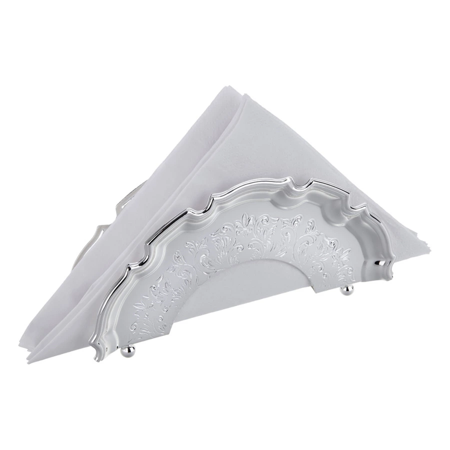 Салфетница Queen Anne Чиппендейл 17 см, сталь, посеребрение