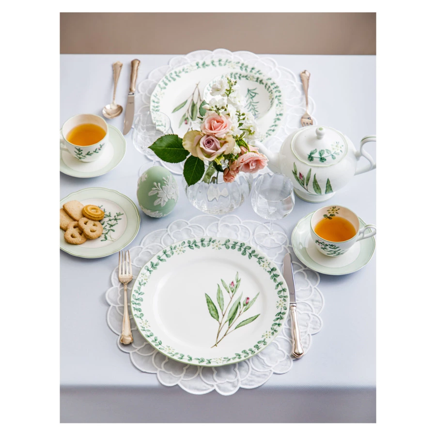 Сахарница Noritake Английские травы 360 мл, фарфор костяной