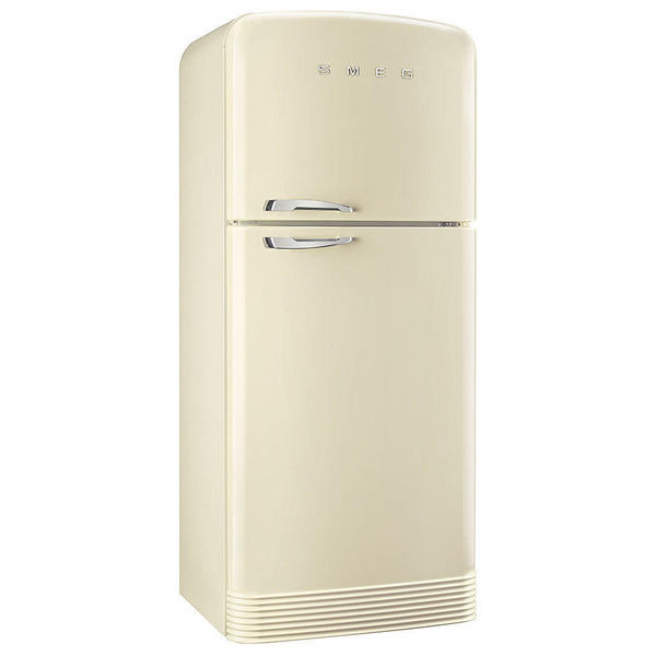 Отдельностоящий двухдверный холодильник, No-Frost FAB50RCR, цвет кремовый, стиль 50-х годов