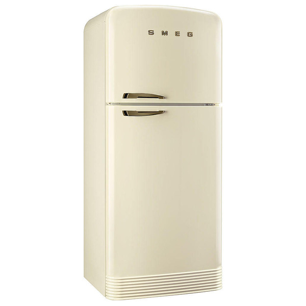Отдельностоящий двухдверный холодильник, No-Frost FAB50RCRB, цвет кремовый, фурнитура латунная