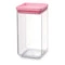 Контейнер прямоугольный Brabantia 1,6 л, пластик, розовый