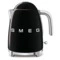 Чайник электрический SMEG KLF03BLEU, 2400 Вт 1,7 л, черный
