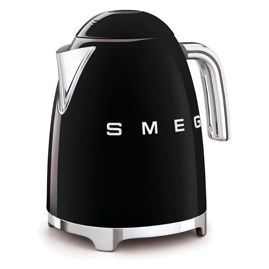 Чайник электрический SMEG KLF03BLEU, 2400 Вт 1,7 л, черный