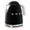 Чайник электрический SMEG KLF03BLEU, 2400 Вт 1,7 л, черный