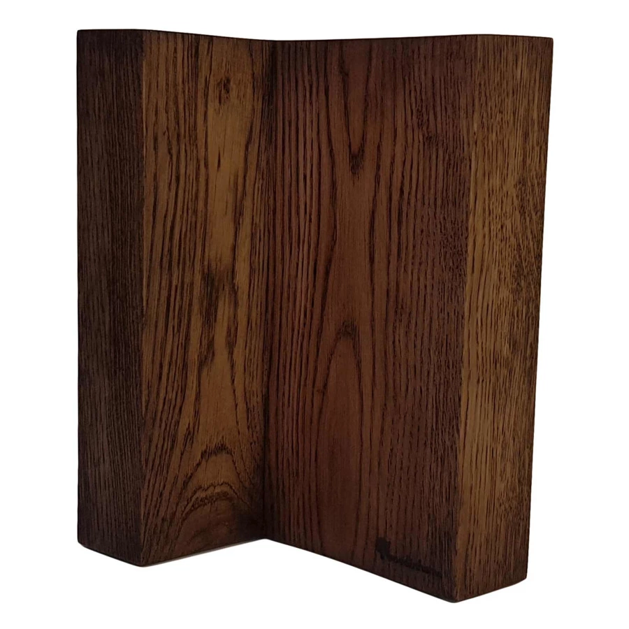 Подставка магнитная для 8 кухонных ножей Woodinhome 24х12,5см, темный дуб