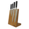 Подставка-блок магнитная для 4 кухонных ножей Woodinhome  26х20см, светлый дуб