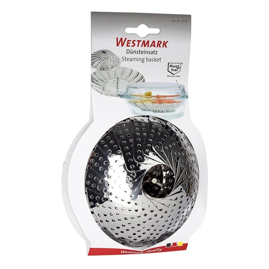 Дуршлаг-пароварка, диаметр 14-26см "Steel" "Вестмарк"