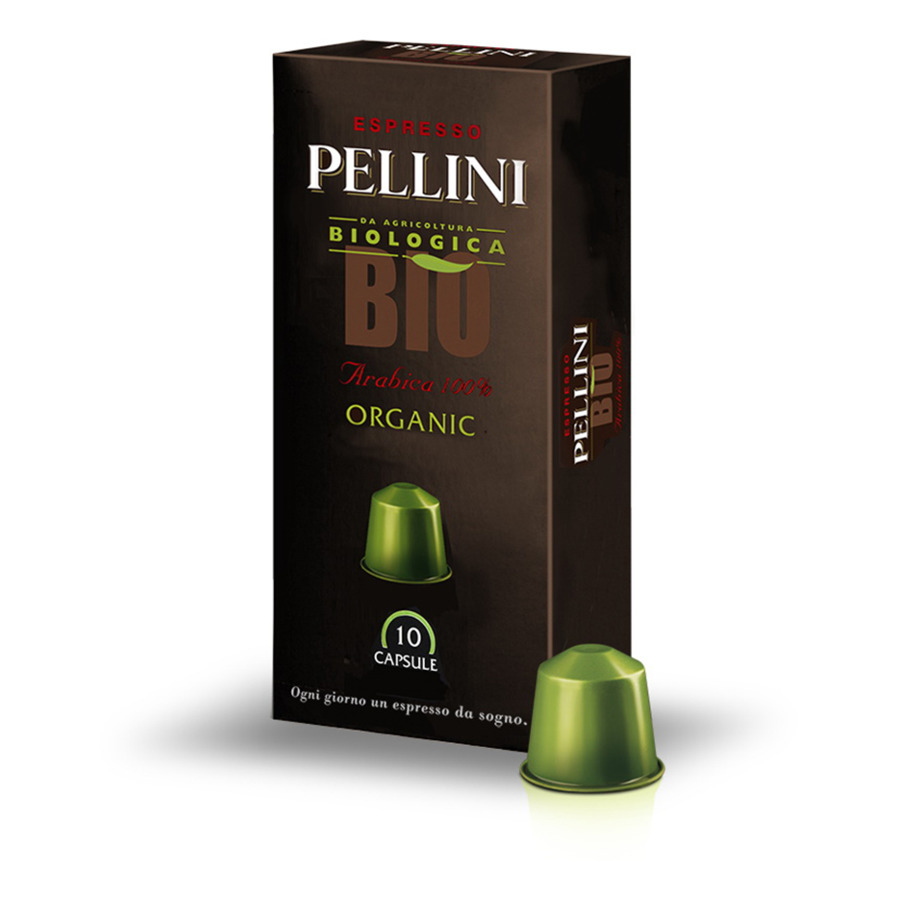Кофе в капсулах Pellini BIO organic (блистер 10x5гр)